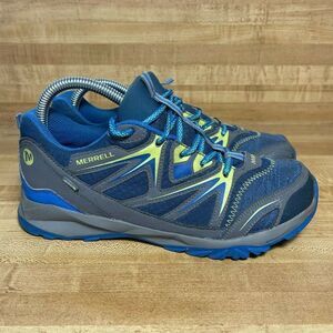 Merrell Capra BT WP Womens Low Top Lace Up Hiking Shoes Blue Size 6W MY54834